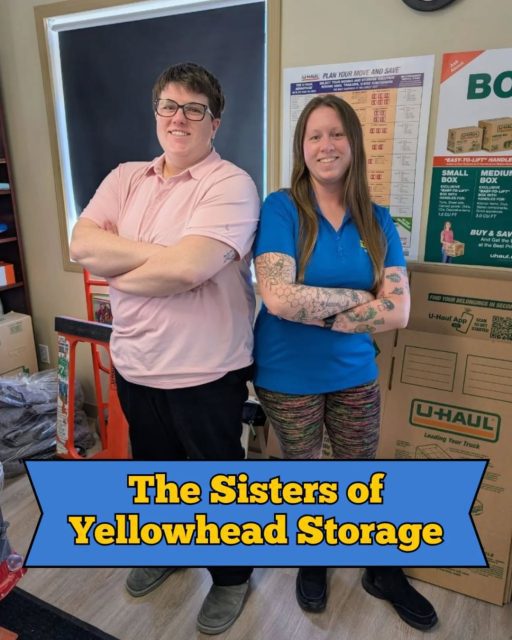 Today is National Siblings Day

Meet Shannon & Mercedes, the sister duo behind Yellowhead Storage. 

Growing up, each sister filled small roles around the office and yard, gaining valuable experience and learning new skills along the way. 

Nowadays, you will find Mercedes at the sales desk, happily helping customers carefully select the perfect shipping container to match their storage needs. 

And Shannon works diligently behind the scenes as our General Manager, making sure everything runs smoothly and efficiently. 

Both sisters take pride in their roles at Yellowhead Storage and continue to grow the family legacy day by day ✨

#nationalsibilingsday #sisters #familybusiness #yegstorage #edmontonliving