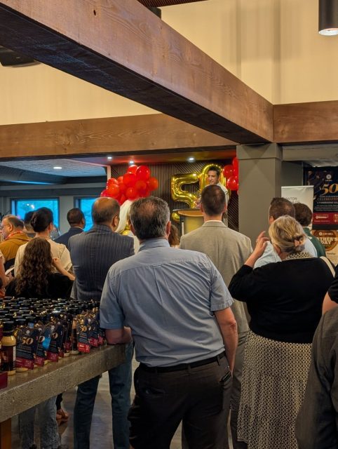 Another Wonderful way to start the morning and end the week, Coffee with the @edmontonchamber ! ☕
Today's event was hosted by @sawmillyegsouth - such a beautiful and incredibly large venue with rooms to suit everyone's needs from small to large groups. Thank you for the delicious breakfast foods 😋🥐 And Congratulations on 50 years of business 🎉
We also got to learn about @alzheimerabnwt and their upcoming event Walk for Alzheimer's. This walk helps to support so many people and families navigating and living with dementia and Alzheimer's disease 💙
It was a great morning networking with some of Edmonton's finest businesses ! We look forward to the next one ✨
#coffeewiththechamber #chamberofcommerce #yeg #networking #edmontonsmallbusiness