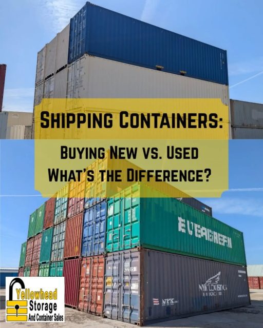 Looking at buying a shipping container but can't decide if you should go new or used?
Let us help you make that decision!
We are full of helpful advice and tips. Take a moment to read over the benefits of buying new vs buying used
And once you're ready, come down to Yellowhead Storage to hand pick your shipping container with our sales team ✨
#shippingcontainer #newvsused #containersforsale #seacan #yegstorage
