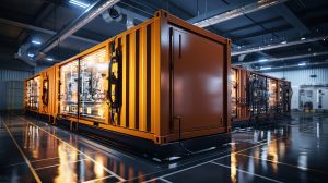 How do I maintain security in a storage unit?