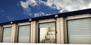 How do I make the most of vertical space in a storage unit or container?