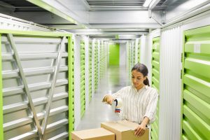 How do I protect wooden items in storage?