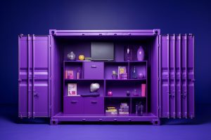 Is insurance coverage available for the items stored in the rental containers?