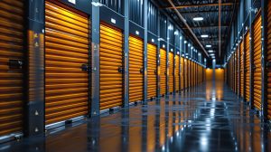 How long can I keep the moving container at my location?